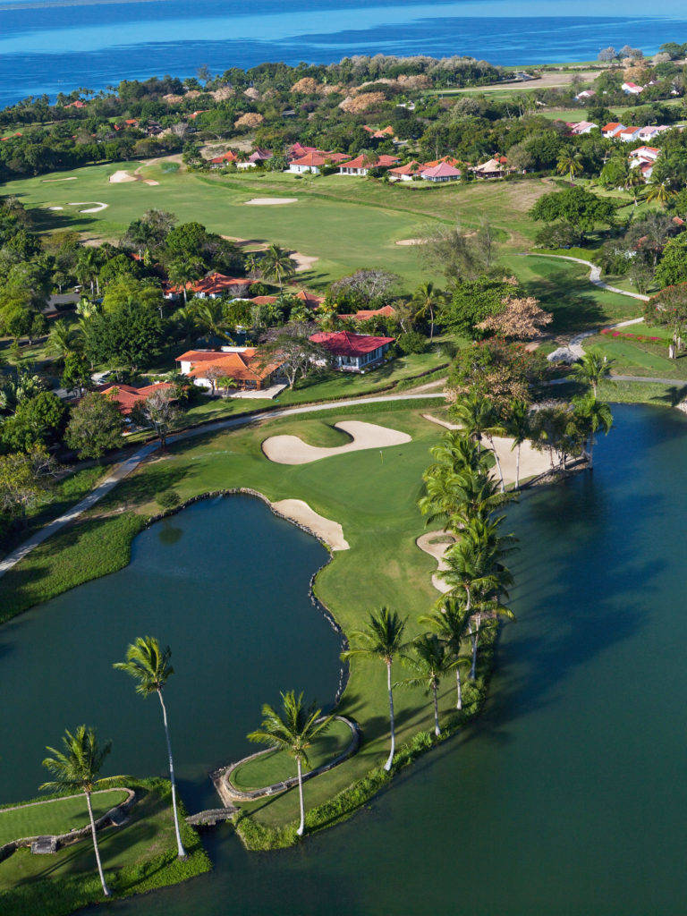 Famous golf resort in the Dominican Republic