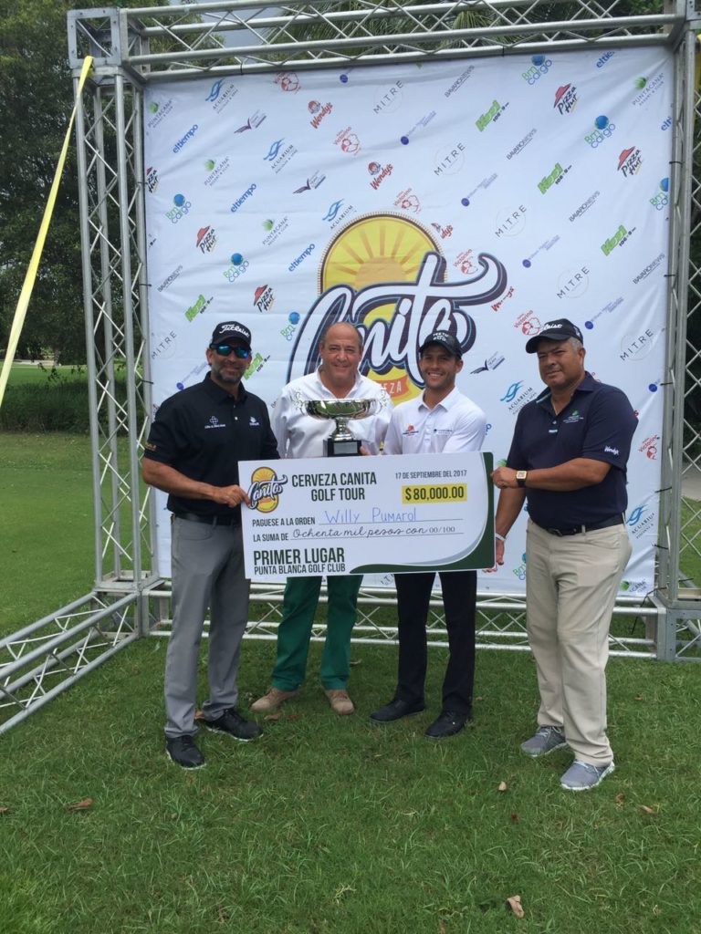 Willy Pumarol gana inicio Canita Golf Tour.